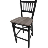 os verticalback barstool