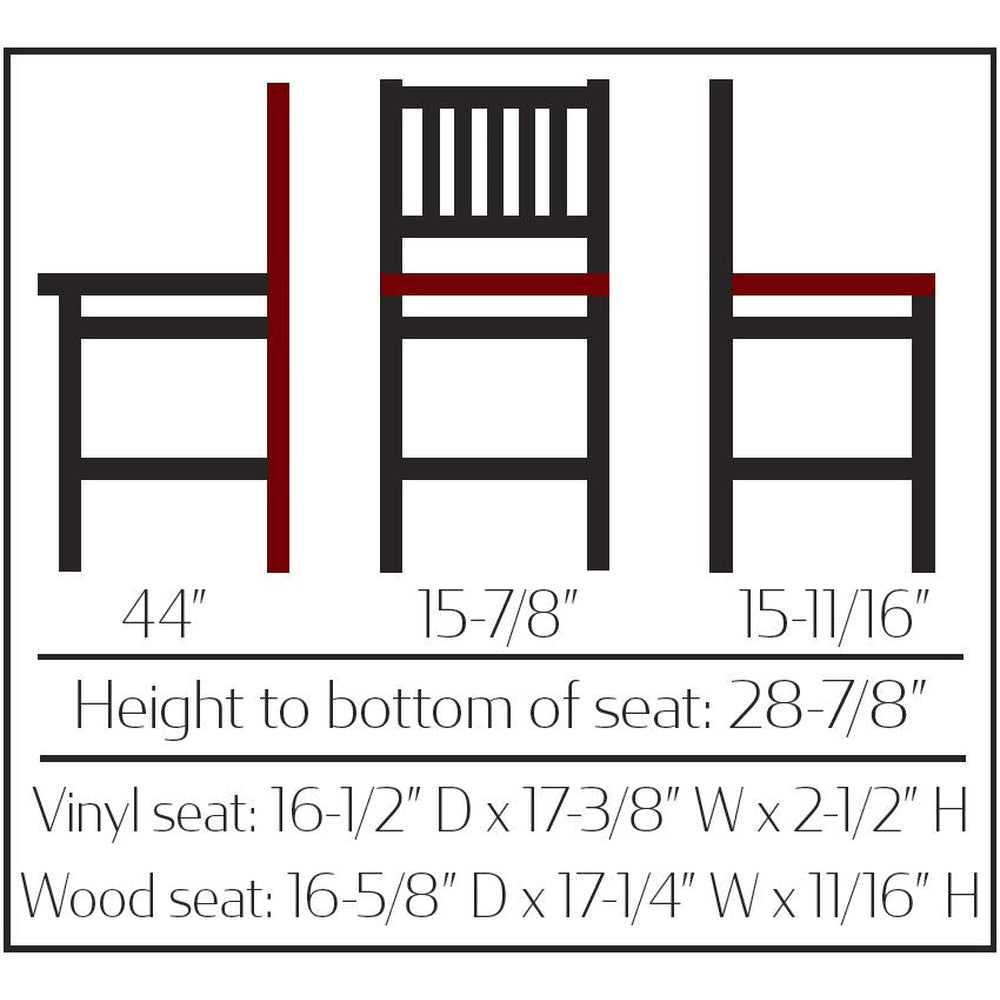 os verticalback barstool