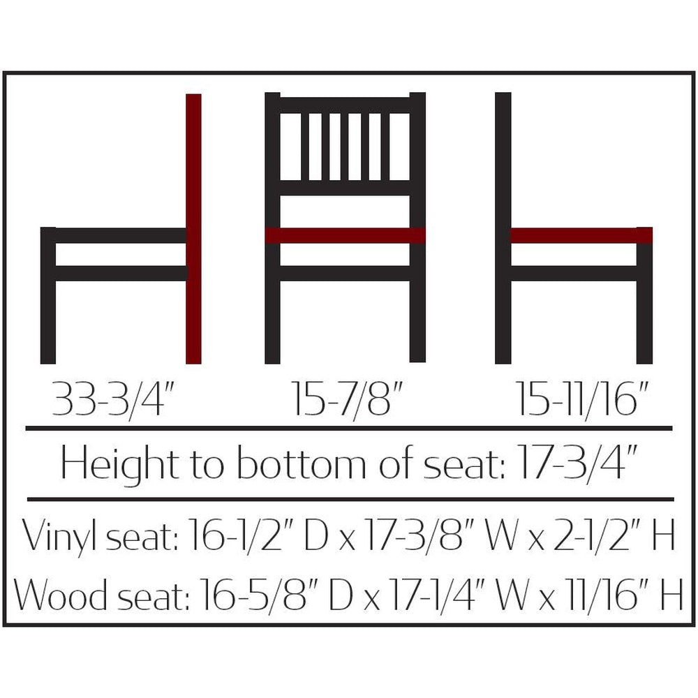 os verticalback chair