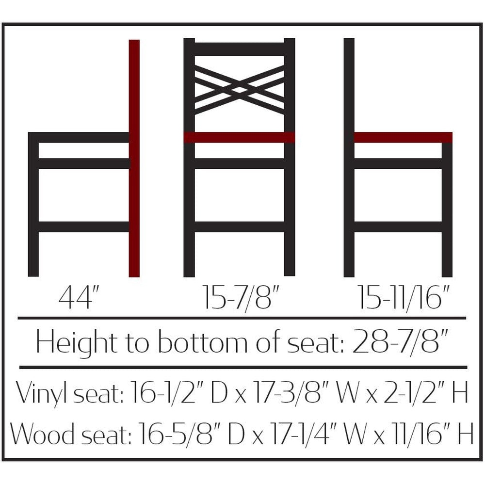 os crossback barstool