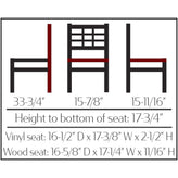 os windowpane chair