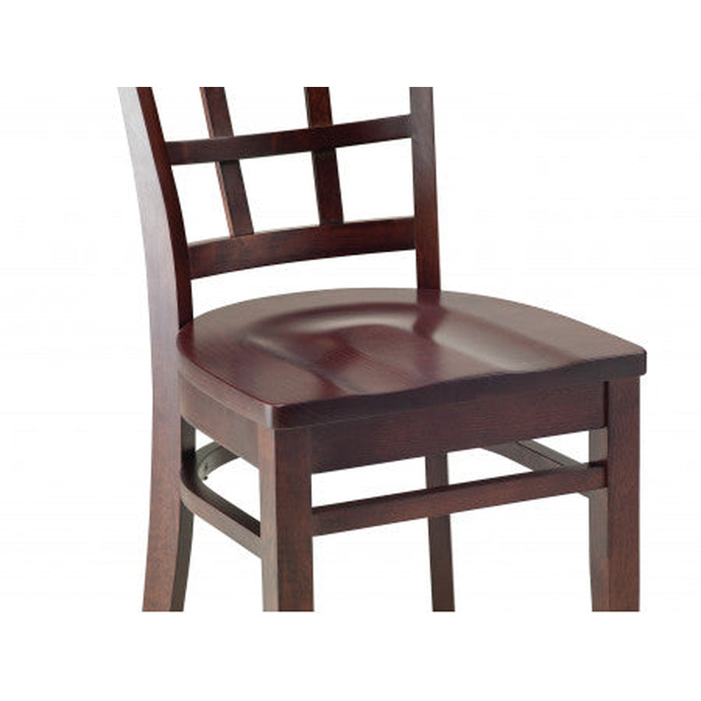 Ladderback Solid Wood Bar Stool