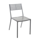 daytona stacking side chair e coated powder coated steel