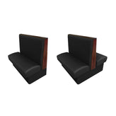 simpson vinyl upholstered booths