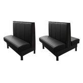 slater vinyl upholstered booths