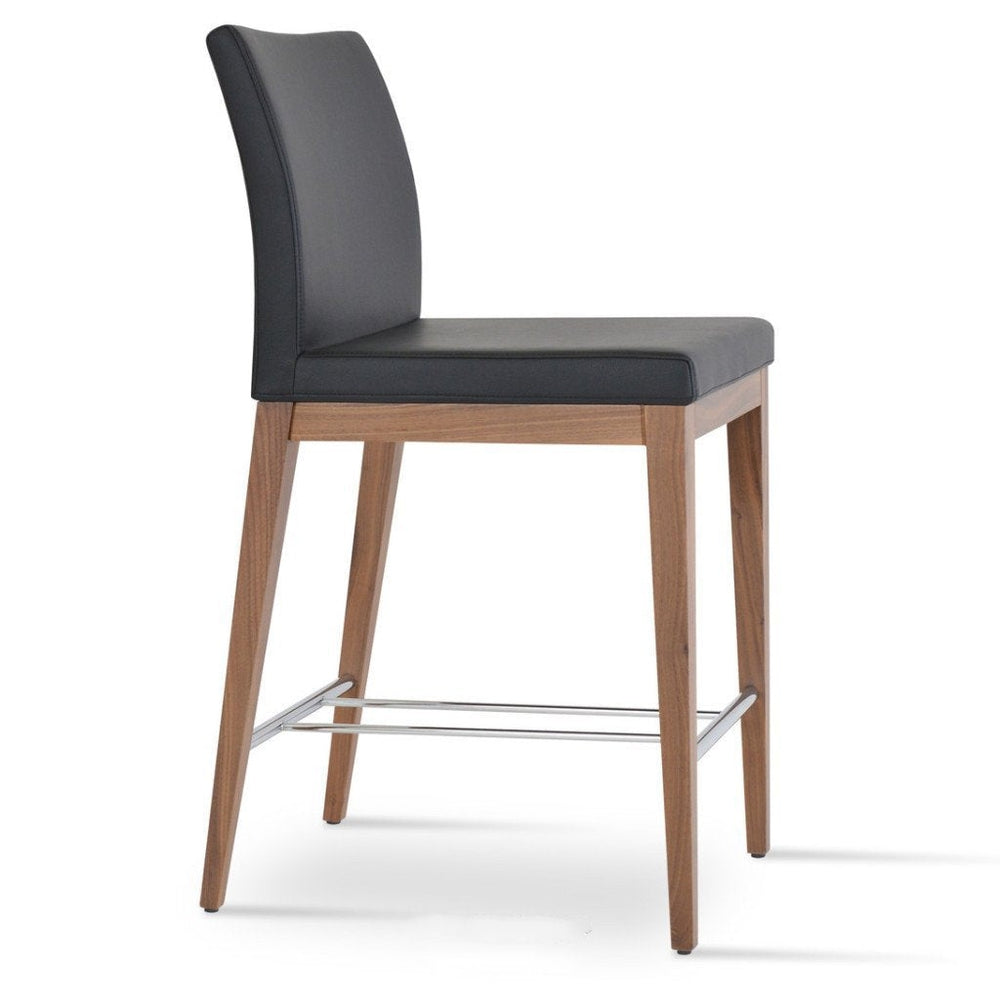 soho concept aria wood counter stools