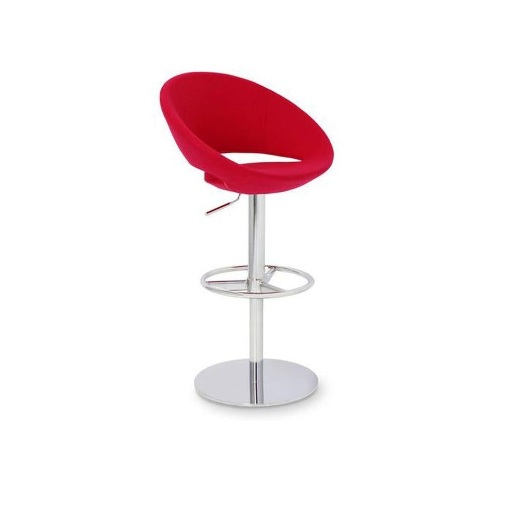 soho concept crescent piston counter stools