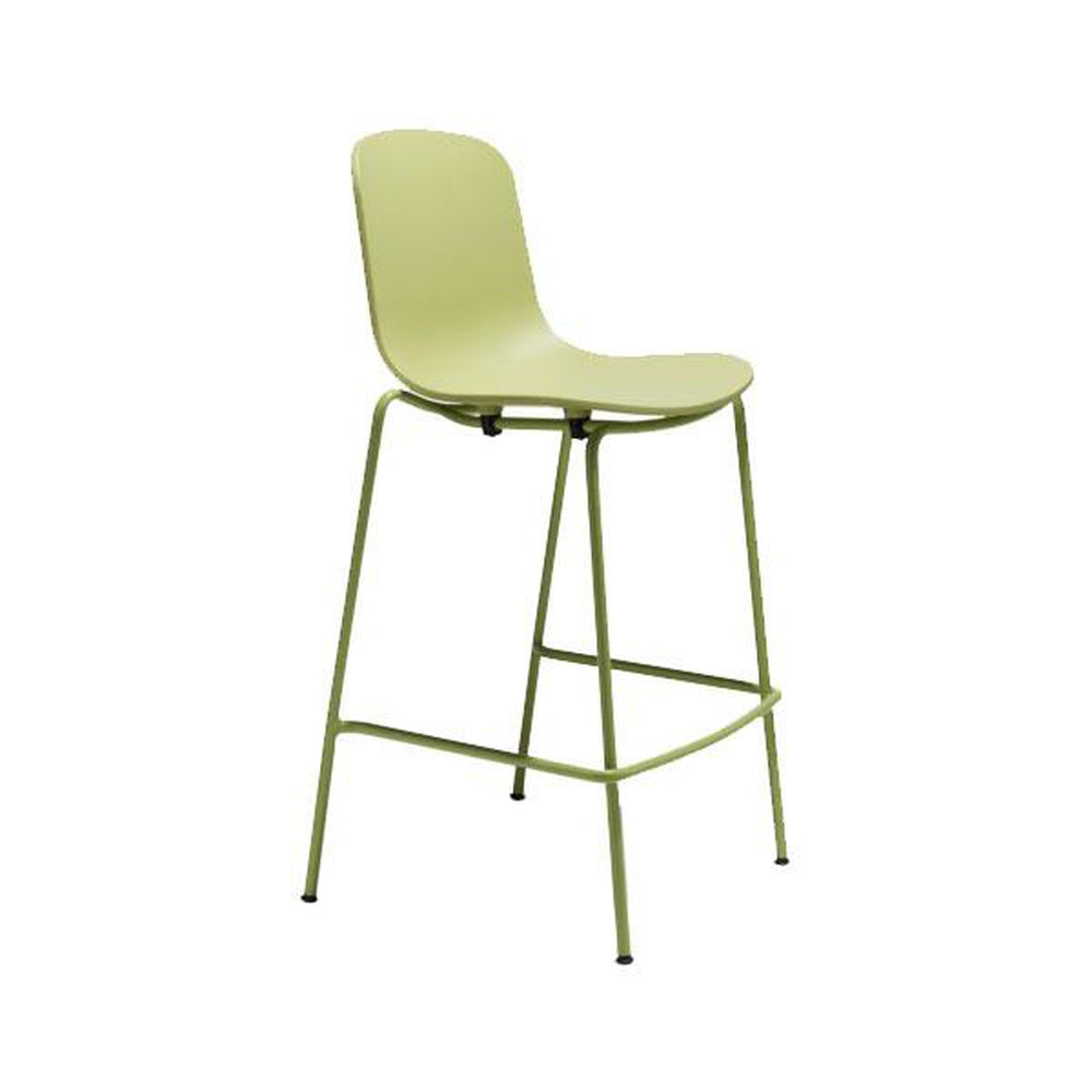 holi closed shell barstool black