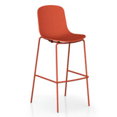 holi closed shell barstool black