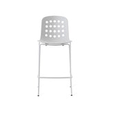 holi open shell counter stool black