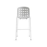 holi open shell counter stool black