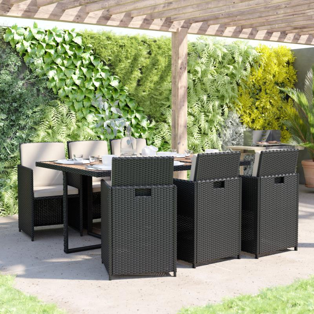 Peregrine 7 Piece Outdoor Patio Dining Set