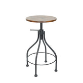 the screw backless barstool