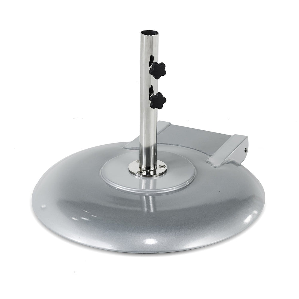 g series aluminum shell umbrella base with wheels