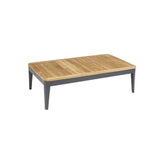 fs vero beach outdoor 27inch x 46inch natural teak coffee table 99