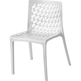 milan modern designed chair blue