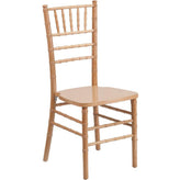 walnut wood chiavari chair