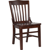 hercules series school house back restaurant chair