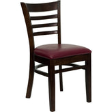 hercules series ladder back restaurant chair