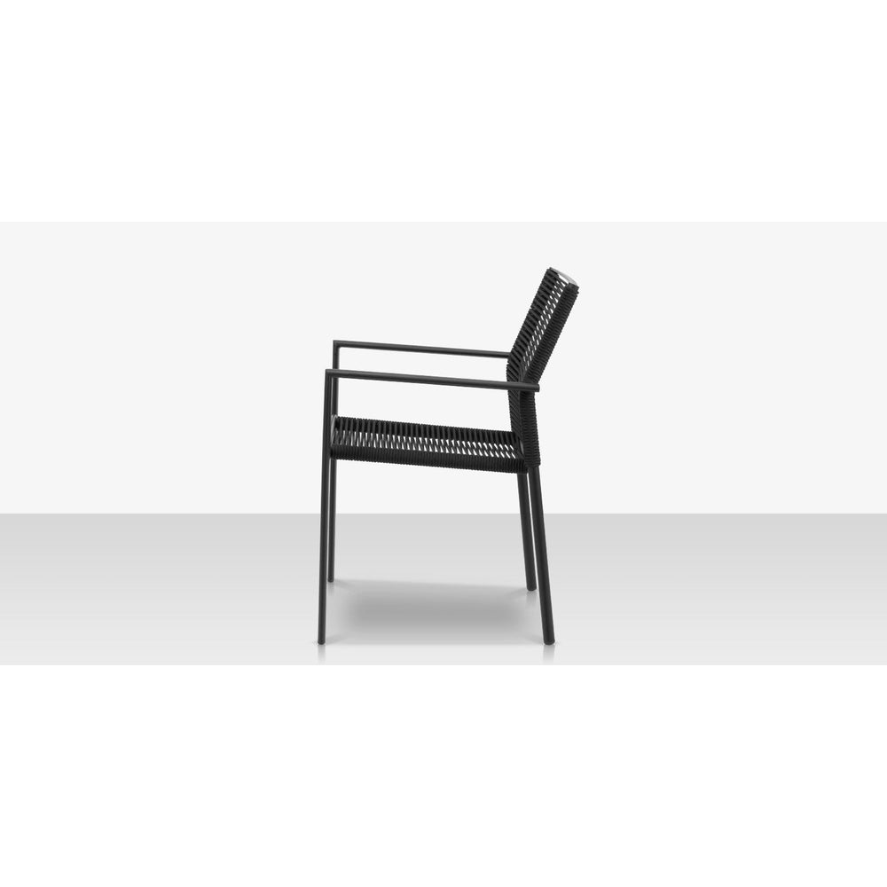 avalon dining arm rope chair