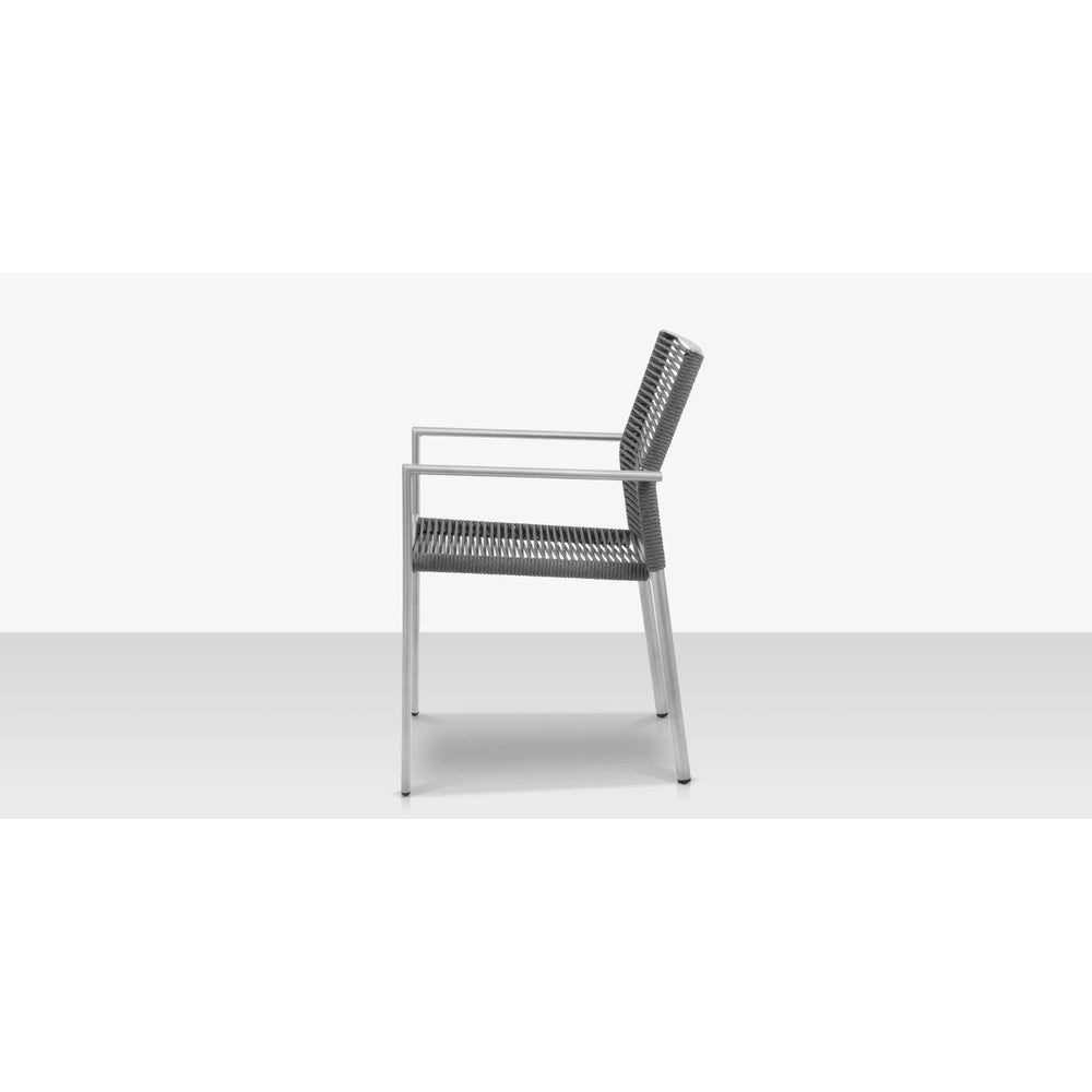 avalon dining arm rope chair