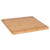 indoor outdoor bamboo tabletops