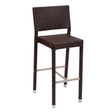 Monterey Outdoor Synthetic Wicker Bar Stool