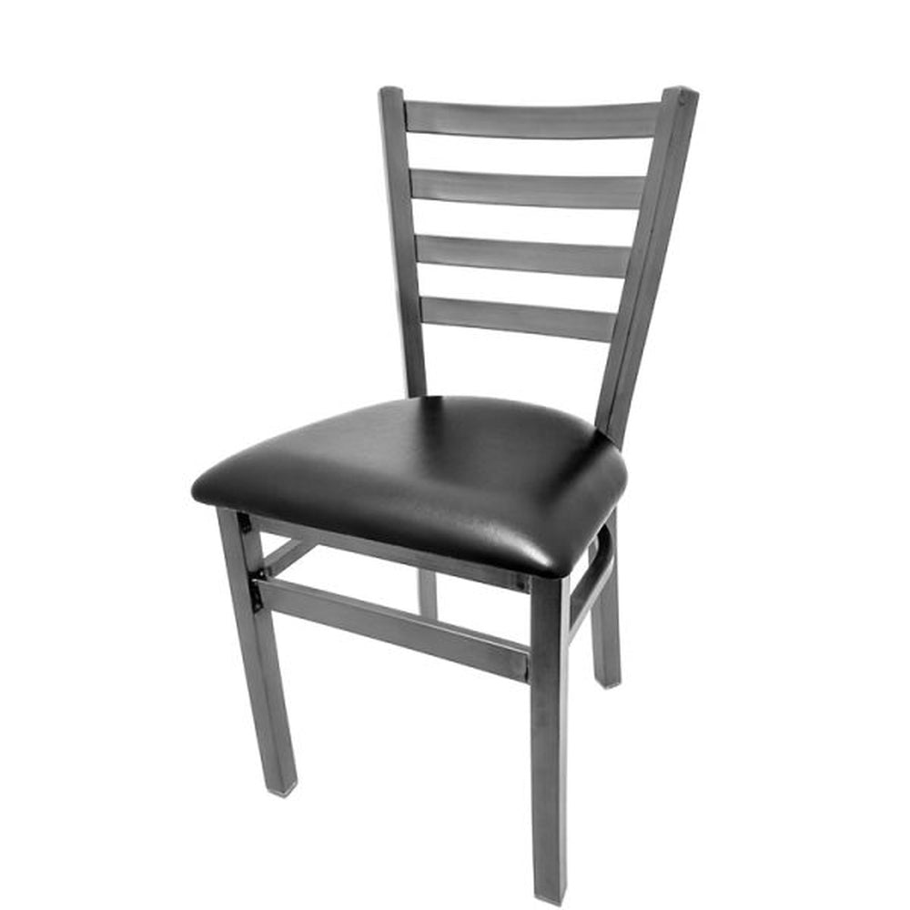 Clear Coat Ladderback Chair with Plain Welds