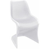 bloom dining chair silver gray isp048 sil