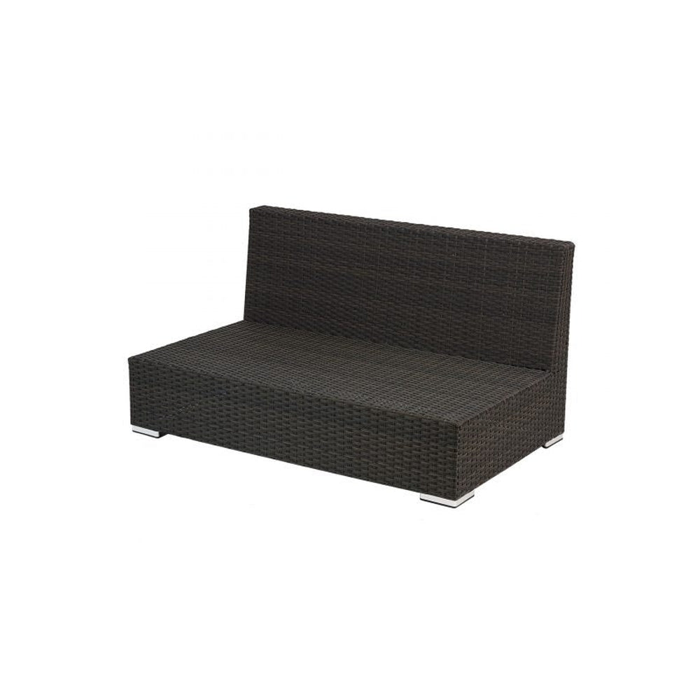 Crystal Beach Outdoor Faux Wicker Double Side Sofa