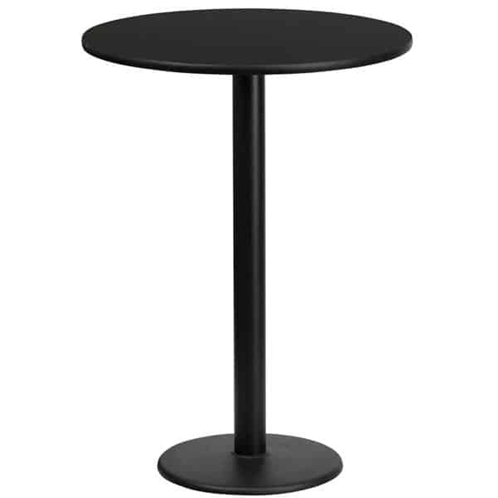 24inch round laminate table top with 18inch round table base