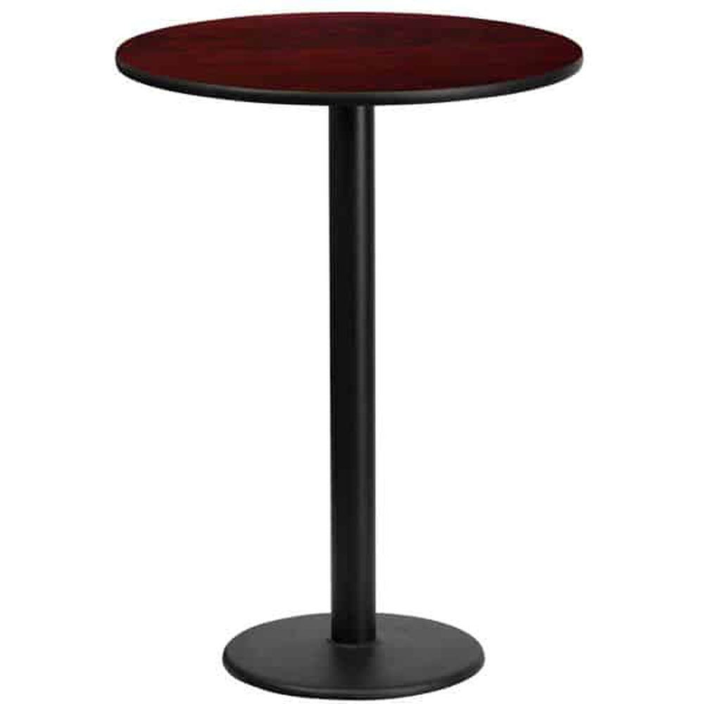 24inch round laminate table top with 18inch round table base