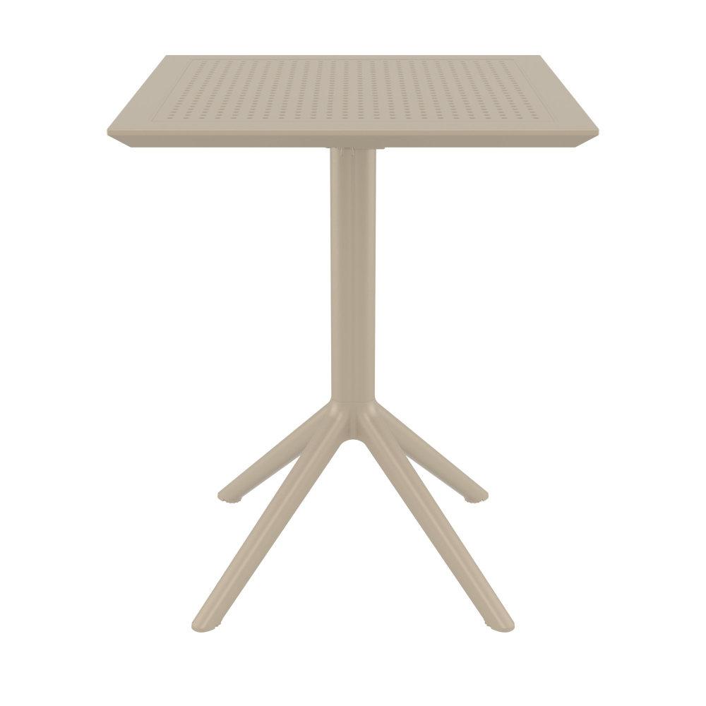 sky square folding table 24 inch