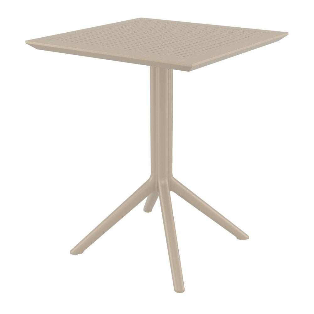 sky square folding table 24 inch