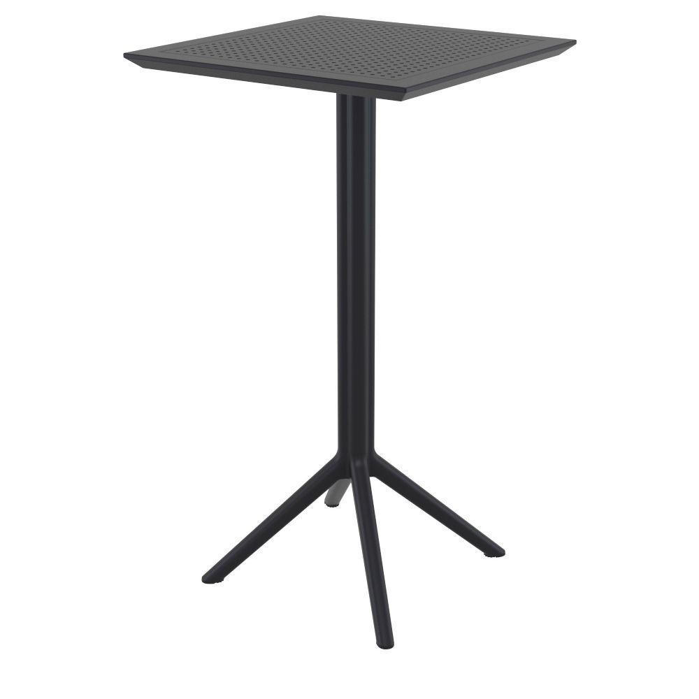 sky square folding bar table 24 inch