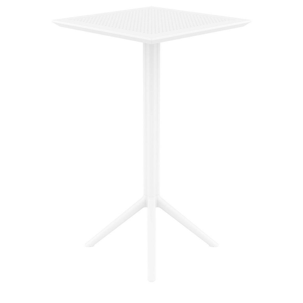 sky square folding bar table 24 inch