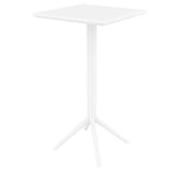 sky square folding bar table 24 inch