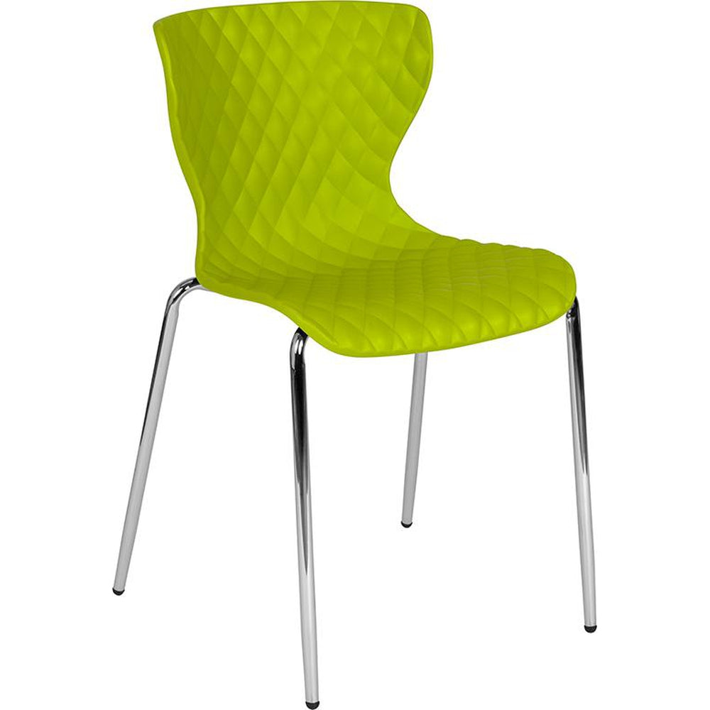 lowell contemporary design plastic stack chair