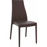 miranda dining chair brown isp039 brw