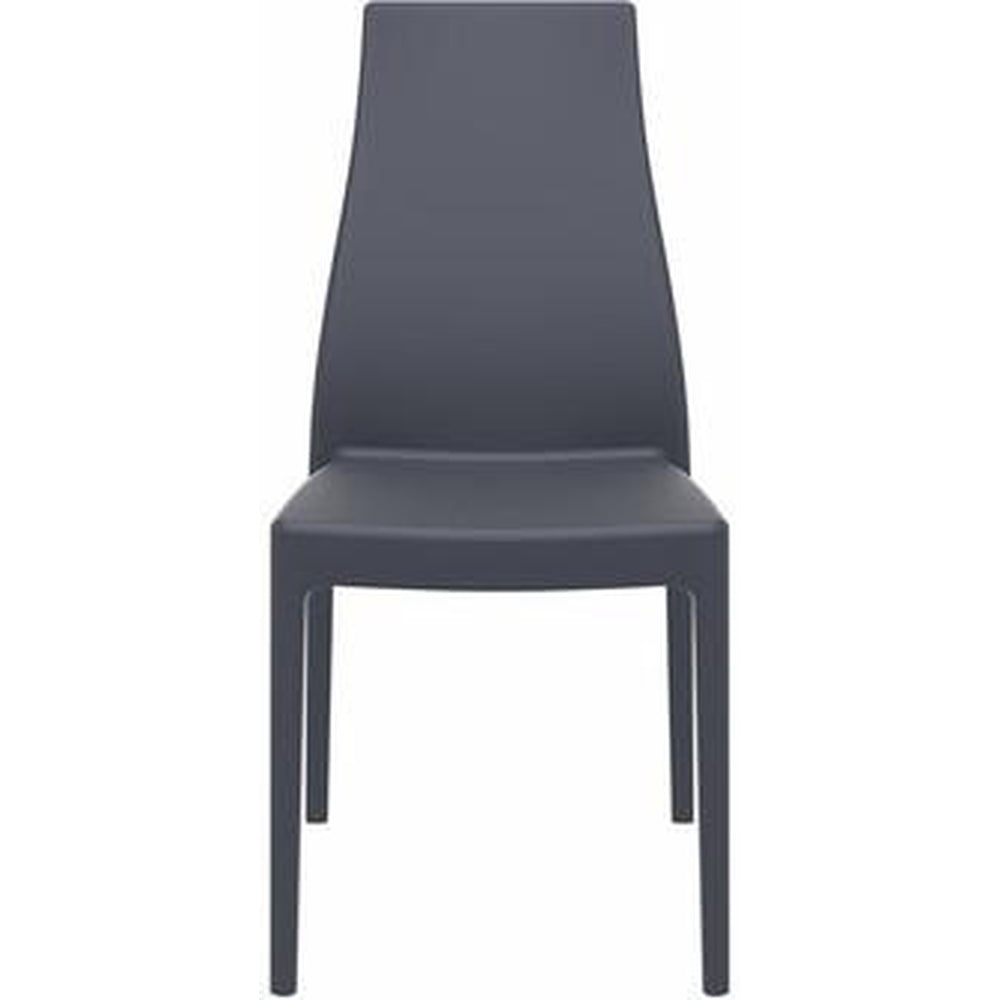 miranda dining chair brown isp039 brw