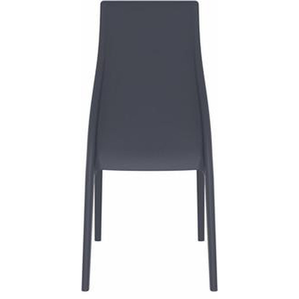 miranda dining chair brown isp039 brw