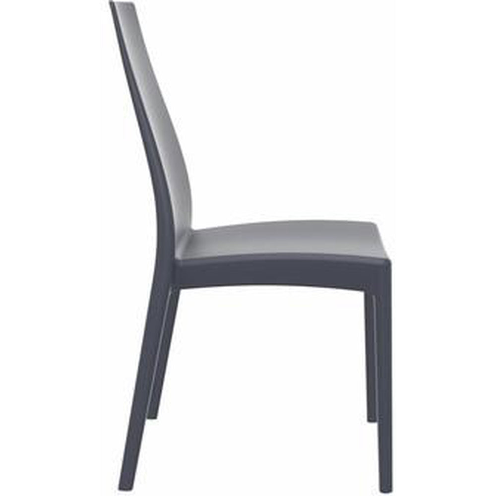 miranda dining chair brown isp039 brw