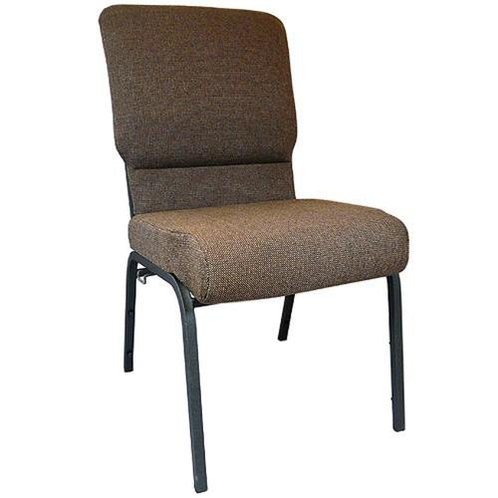 advantage 18 5 inch navy church chairs textured black frame