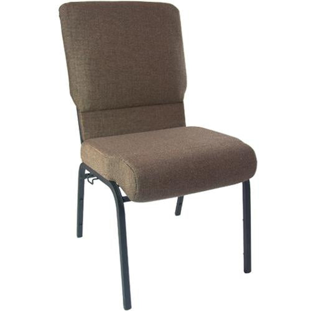 advantage 18 5 inch navy church chairs textured black frame