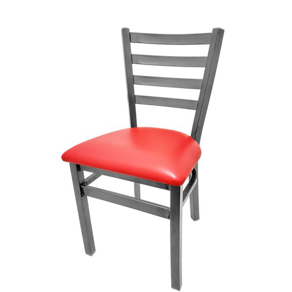 Clear Coat Ladderback Chair with Plain Welds