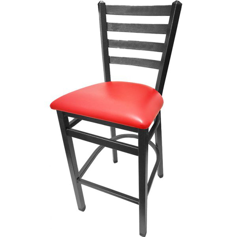 Silvervein Ladderback Bar Stool