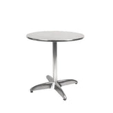 27 inch round aluminum patio table aluminum