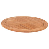 indoor outdoor teak tabletops