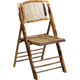 2 pk american champion bamboo folding chair