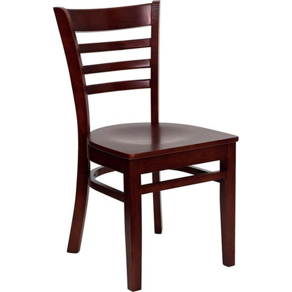 hercules series ladder back restaurant chair